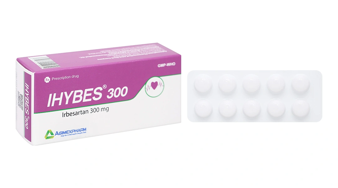 Ihybes 300 mg điều trị tăng huyết áp động mạch vô căn (3 vỉ x 10 viên) - 