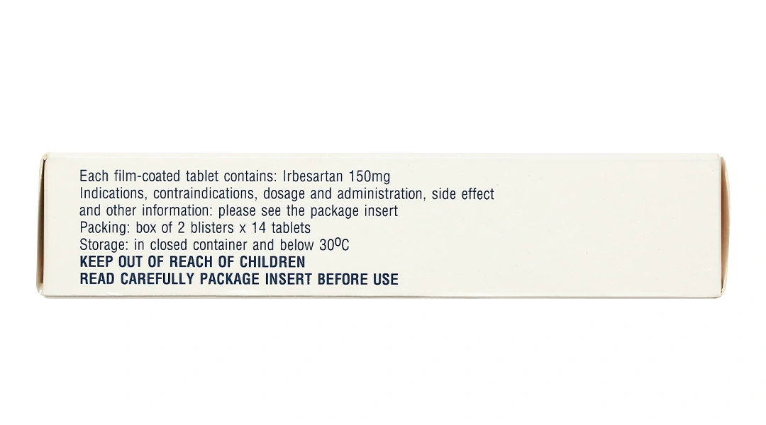 Trionstrep 150mg trị tăng huyết áp, bệnh thận do đái tháo đường (2 vỉ x 14 viên) - 3