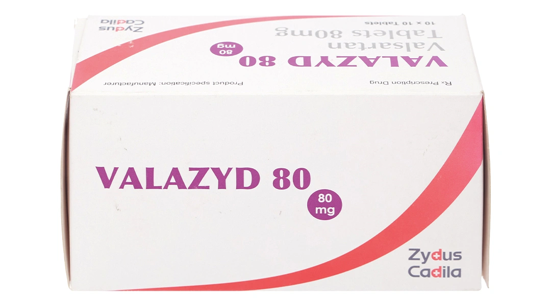 Valazyd 80 trị tăng huyết áp, suy tim (10 vỉ x 10 viên) - 1