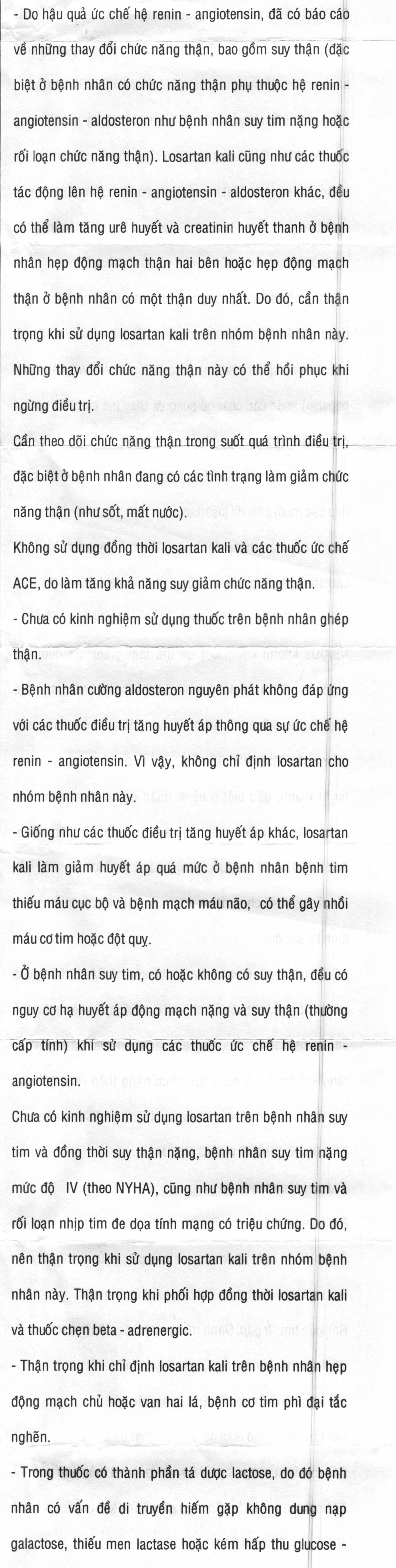 Pyzacar 25mg trị tăng huyết áp, suy tim mạn tính (2 vỉ x 15 viên) - 11