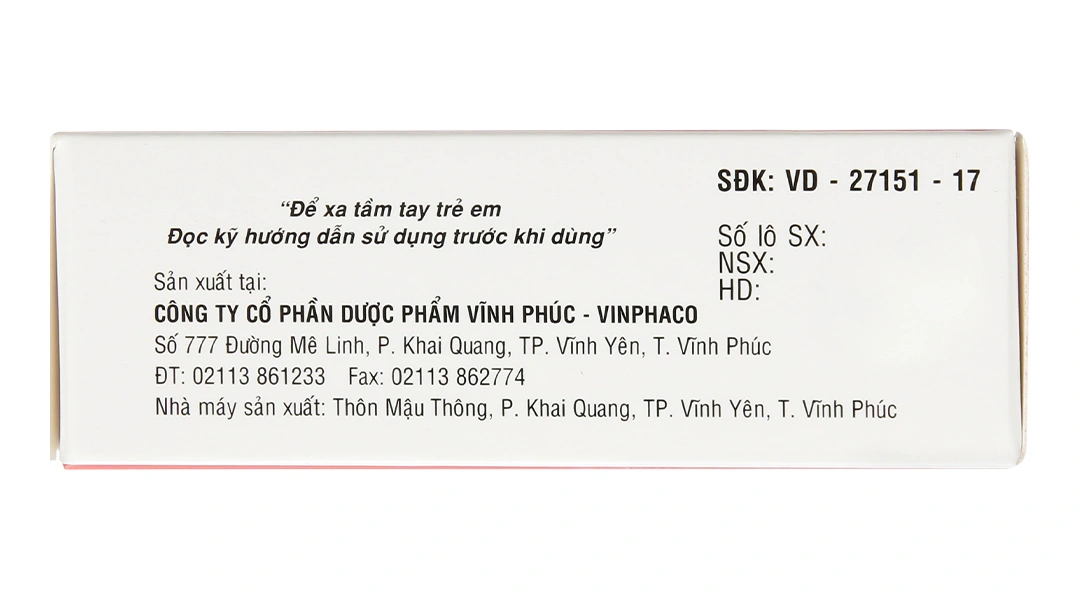 Dung dịch tiêm Adrenalin Vinphaco 1mg/1ml hồi sức tim phổi, cấp cứu (2 vỉ x 5 ống) - 3