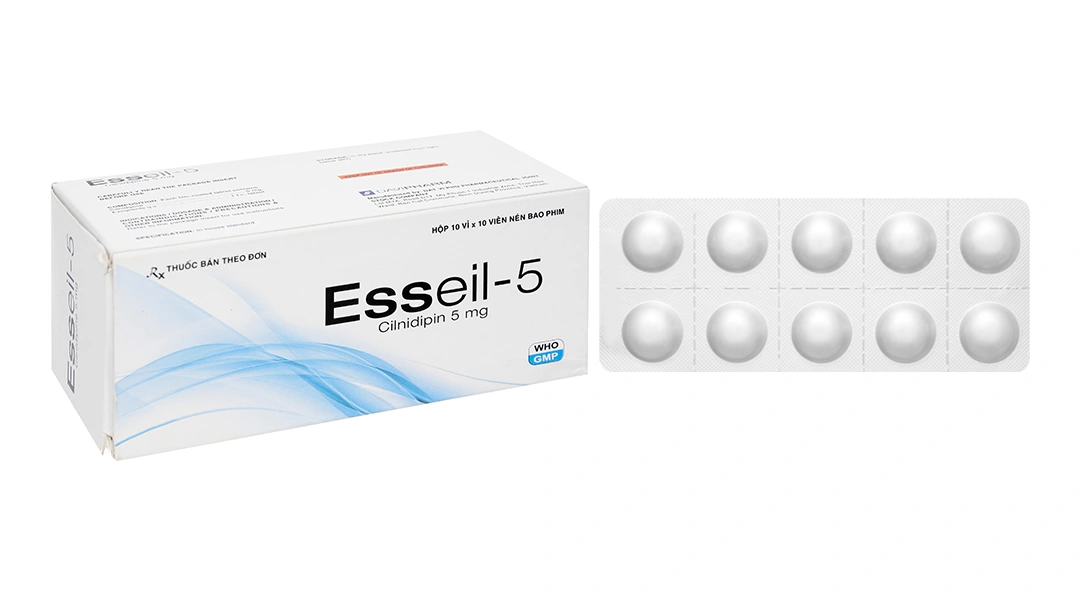 Esseil-5 trị tăng huyết áp (10 vỉ x 10 viên) - 