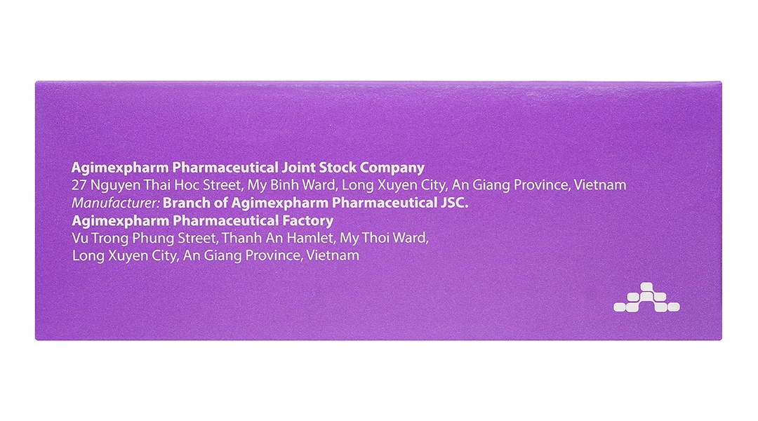 Agimstan-H 80/25 Agimexpharm trị tăng huyết áp vô căn (4 vỉ x 7 viên) - 2