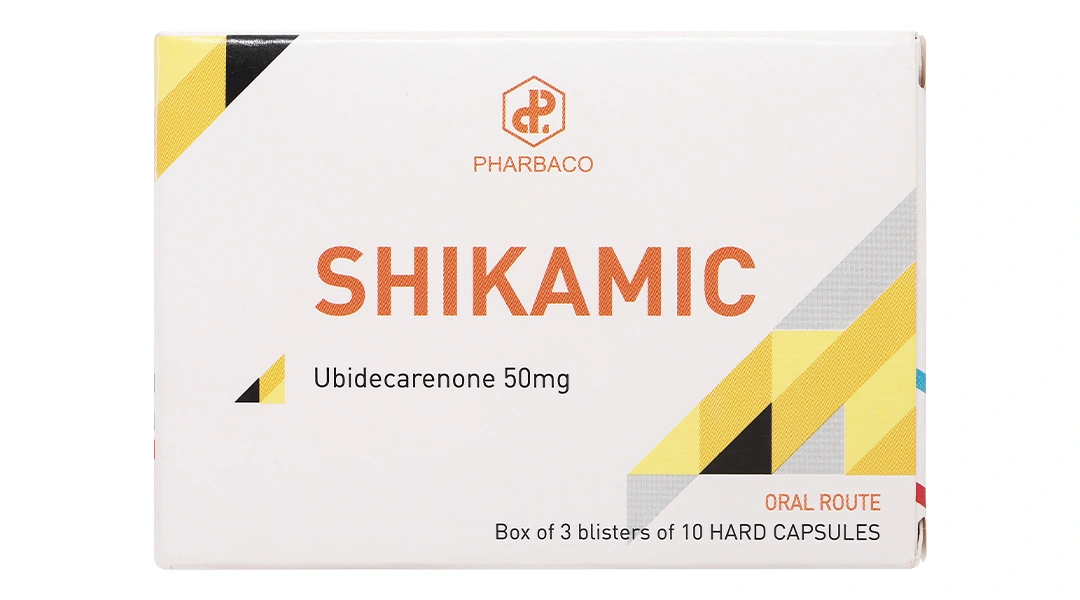 Shikamic 50mg hỗ trợ điều trị suy tim, phòng ngừa độc tính trên tim (3 vỉ x 10 viên) - 1