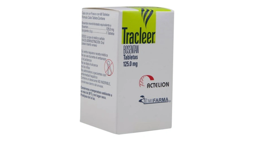 Tracleer 125mg trị tăng huyết áp động mạch phổi lọ 60 viên - 1