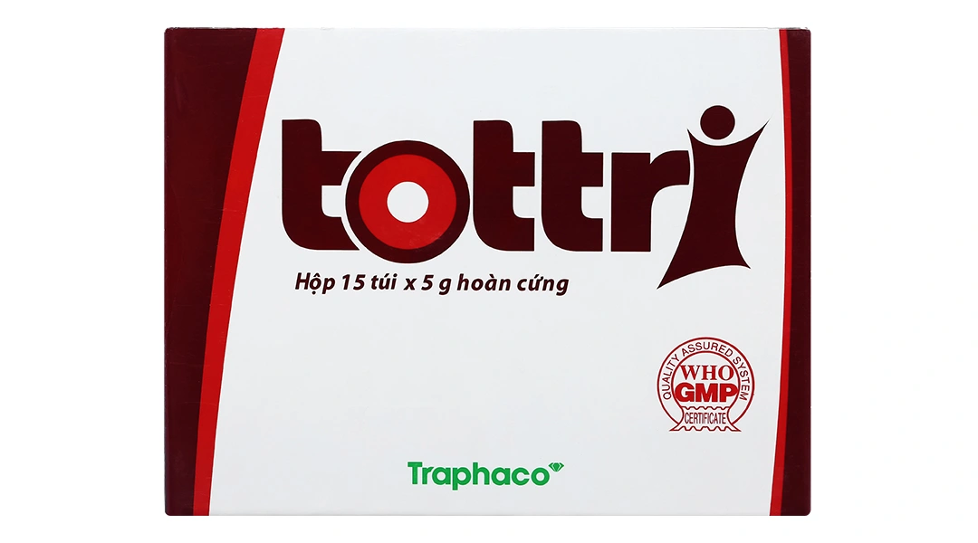Viên hoàn cứng Tottri phòng và trị trĩ (15 gói x 5g) - 1