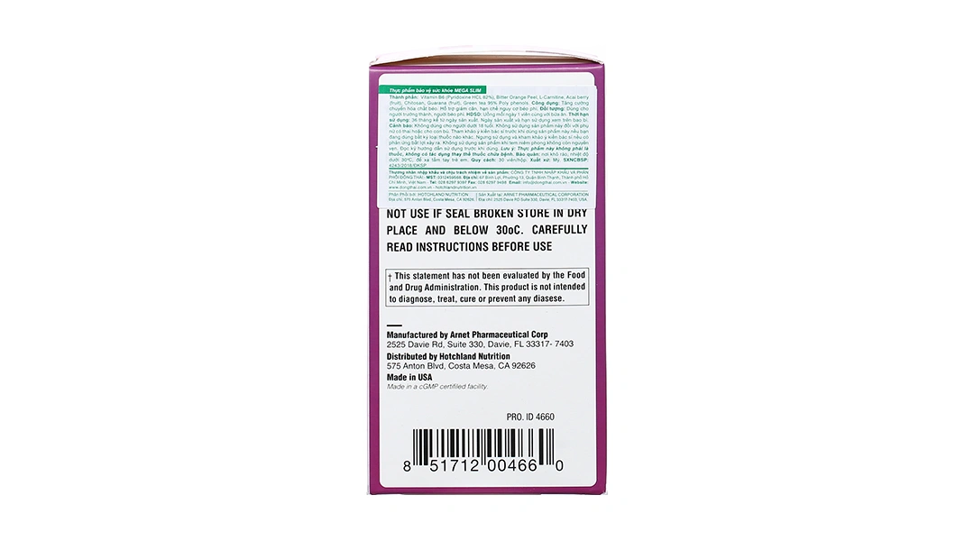 Mega Slim hộp 30 viên - 1