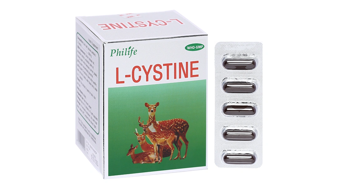L-Cystine Philife hộp 60 viên - 