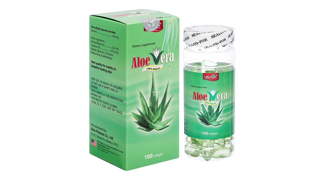 Aloevera Usmart lọ100 viên - 