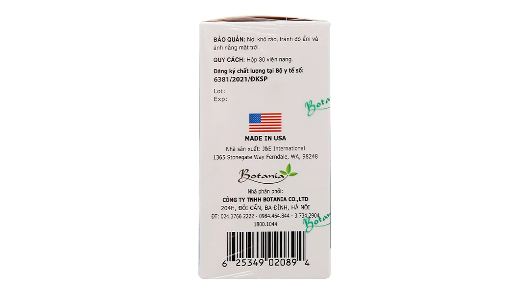 BoniHair giảm rụng tóc, tóc bạc sớm lọ 30 viên - 2