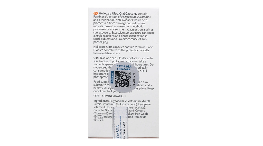 Heliocare Ultra lọ 30 viên - 3