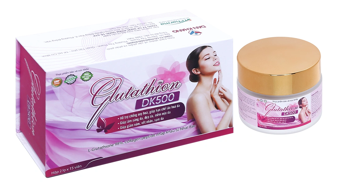 Thực phẩm bảo vệ sức khỏe Glutathion Dk500 - 