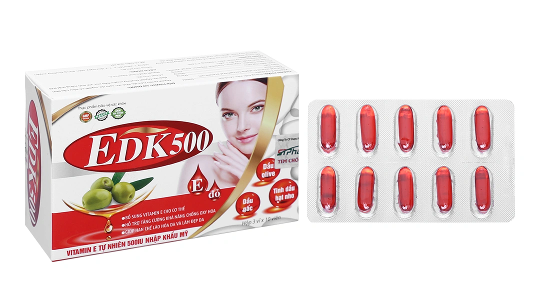 Thực phẩm bảo vệ sức khỏe EDK500 - 