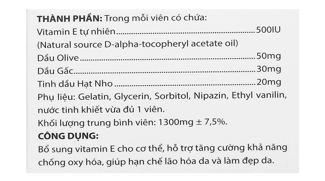 Thực phẩm bảo vệ sức khỏe EDK500 - 4