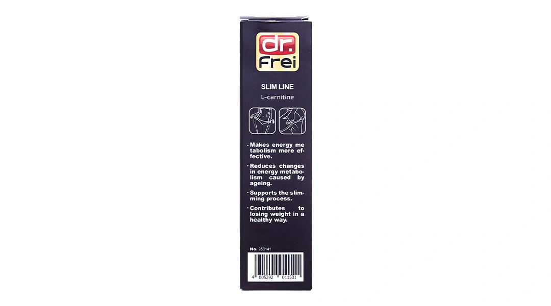 Viên sủi Dr. Frei Slim Line L-carnitine hỗ trợ giảm cân tuýp 20 viên - 1
