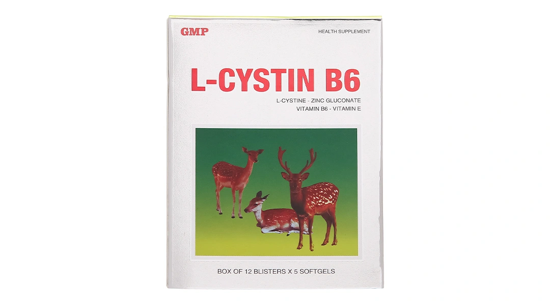 L-Cystin B6 làm đẹp da, tóc, móng hộp 60 viên - 2