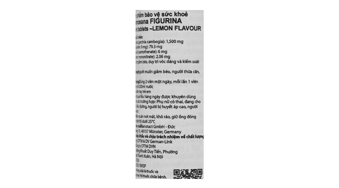 Viên Sủi Demosana Figurina Vị Chanh tuýp 20 viên - 3