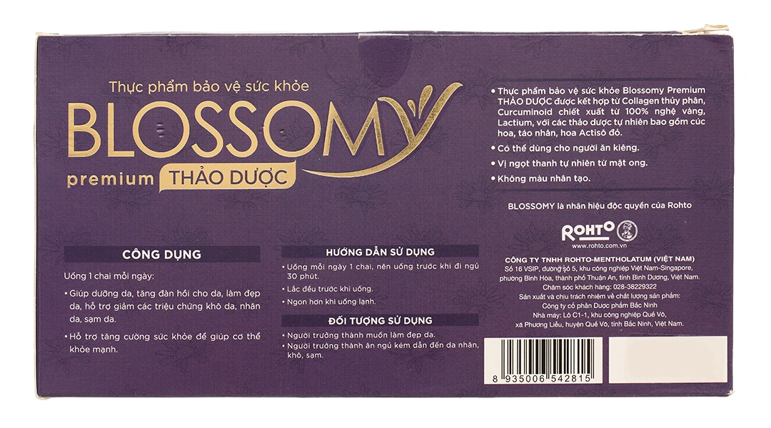 Thực phẩm bảo vệ sức khỏe Blossomy Premium Thảo Dược hộp 10 chai x 50ml - 1