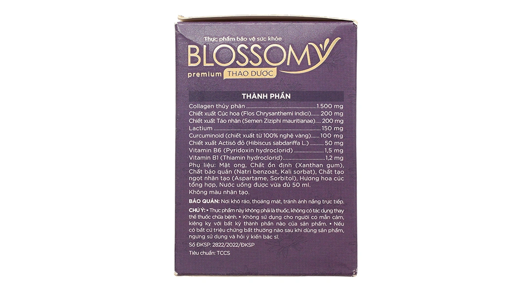 Thực phẩm bảo vệ sức khỏe Blossomy Premium Thảo Dược hộp 10 chai x 50ml - 3