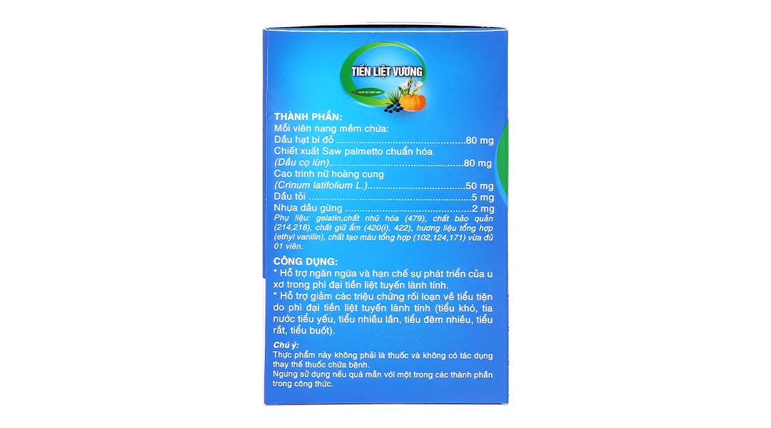 Tiền Liệt Vương lọ 60 viên - 2
