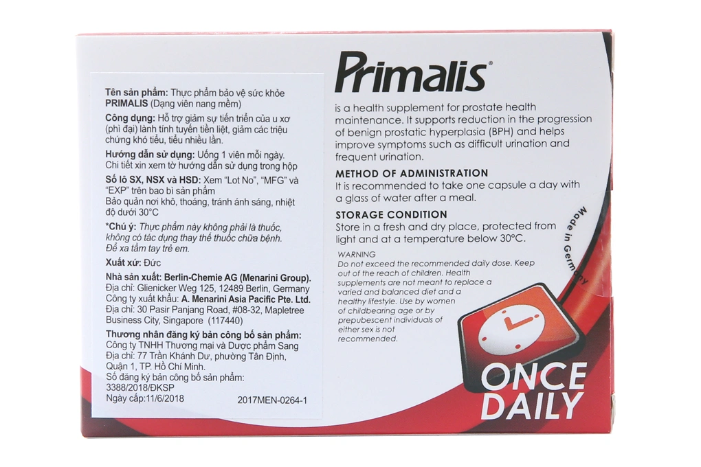 Primalis hộp 30 viên - 2