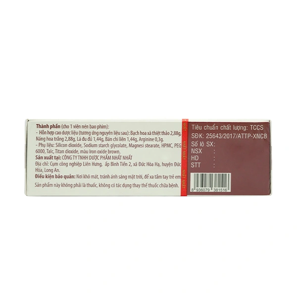Lasotha Lasota hộp 30 viên 07/2026 | nhathuocankhang.com