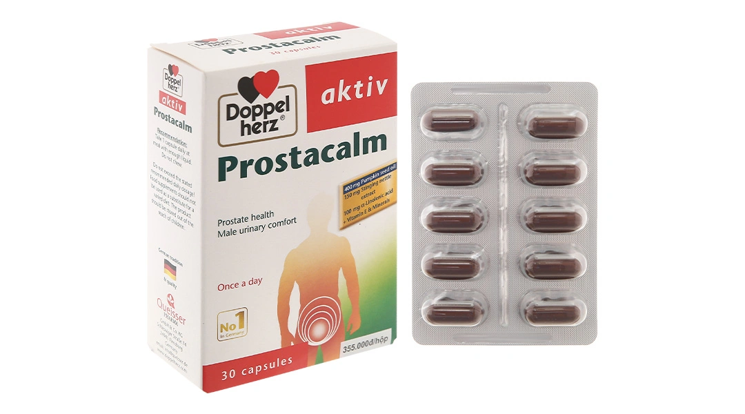Doppelherz Aktiv Prostacalm hộp 30 viên - 