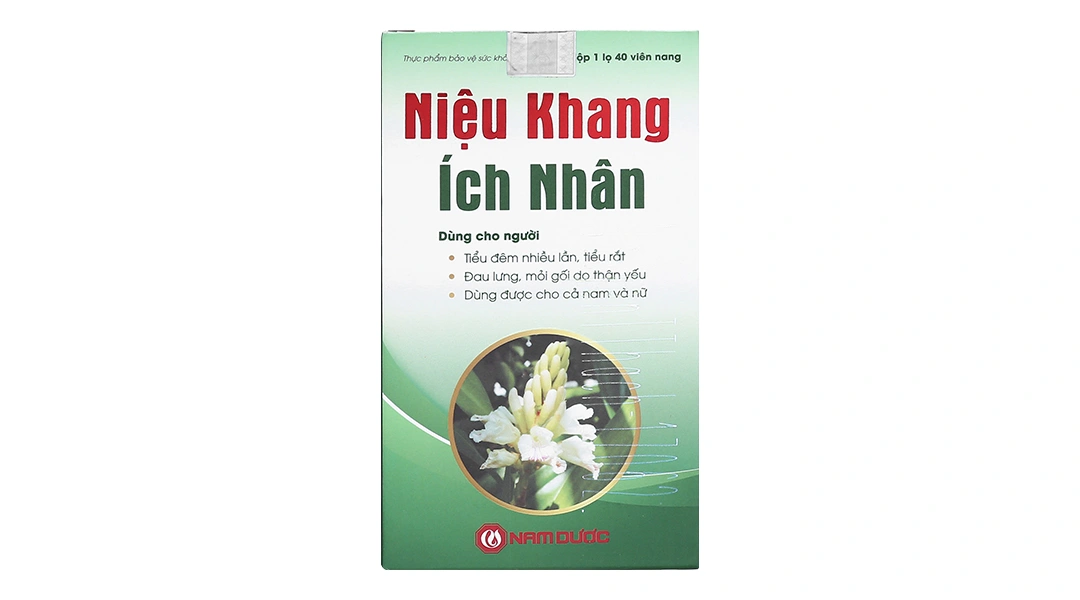 Niệu Khang Ích Nhân hỗ trợ bổ thận hộp 40 viên - 1