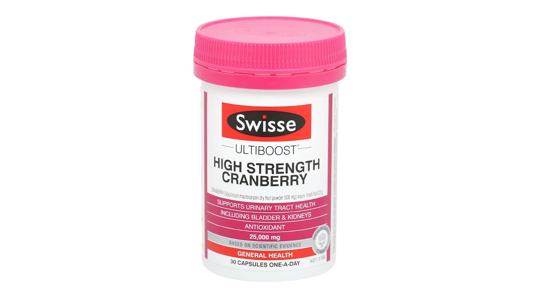 Swisse Ultiboost Cranberry lọ 30 viên - 