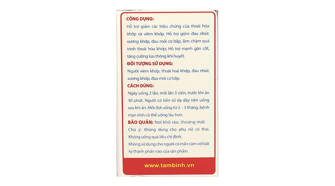 Viên khớp Tâm Bình - 2