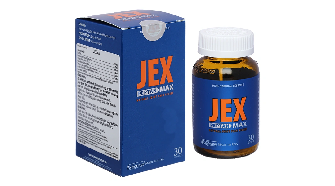 Jex Peptan Max lọ 30 viên - 