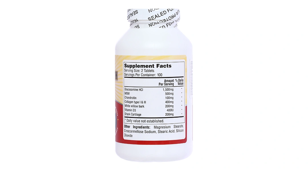 Triple Strength Glucosamin Pharmekal lọ 200 viên - 2