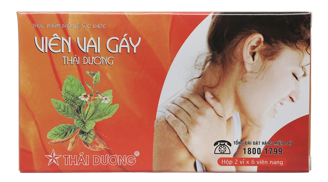 Viên Uống Viên Vai Gáy Thái Dương hộp 12 viên - 1
