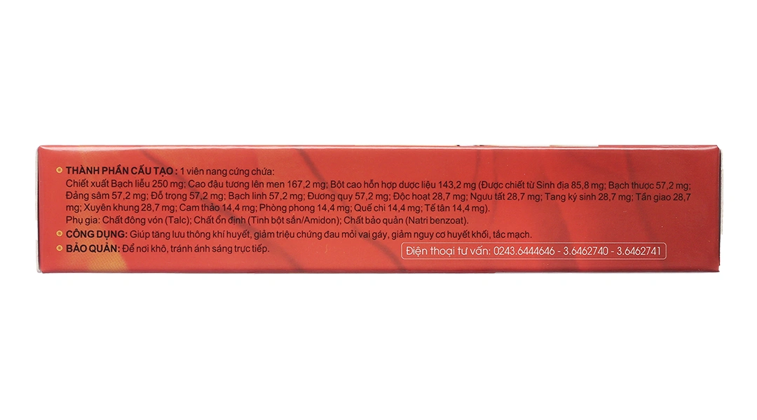 Viên Uống Viên Vai Gáy Thái Dương hộp 12 viên - 3