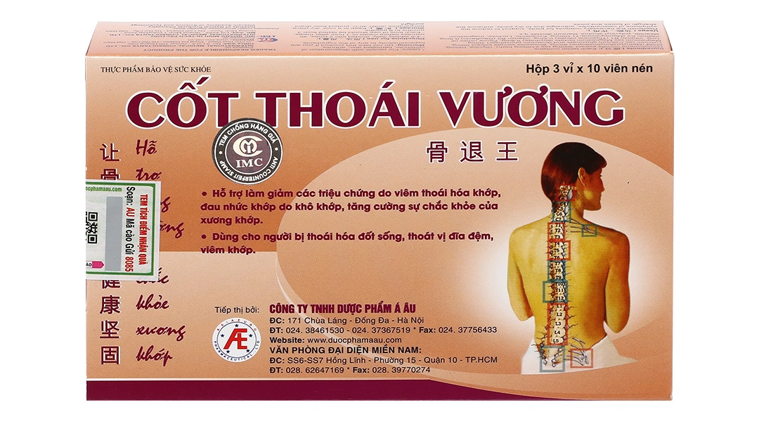Cốt Thoái Vương hộp 30 viên - 