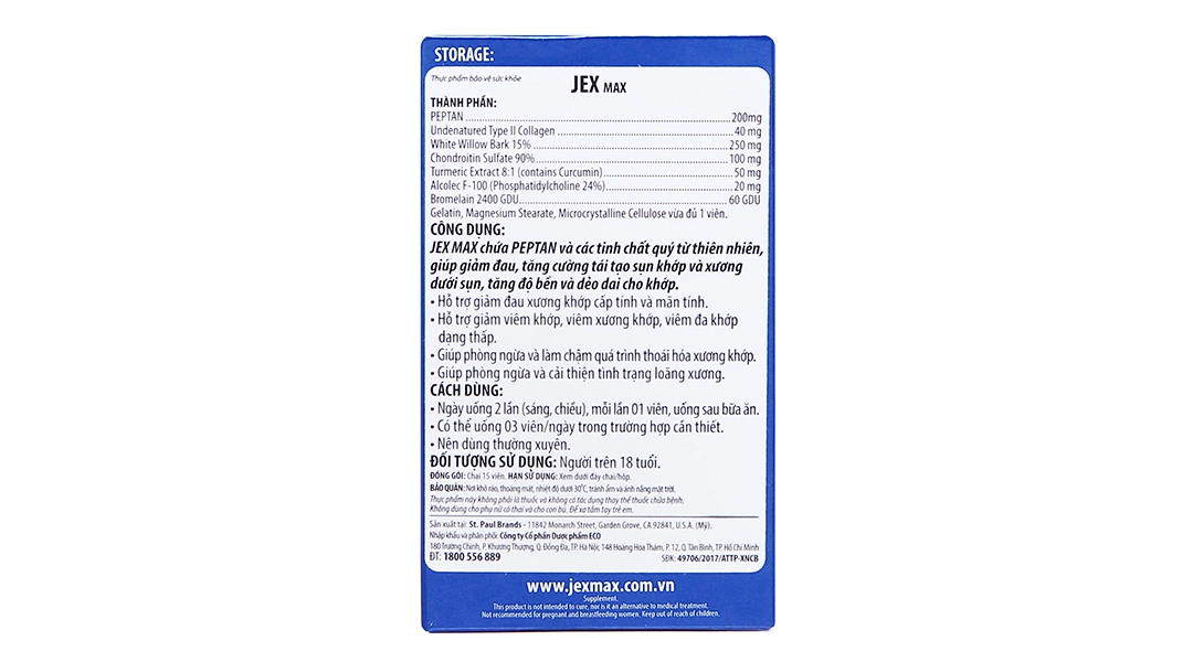 Jex Peptan Max lọ 15 viên - 4