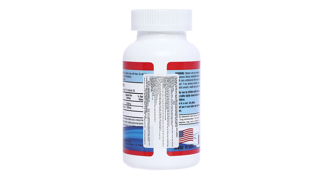 Bikalin 1500Mg lọ 100 viên - 3