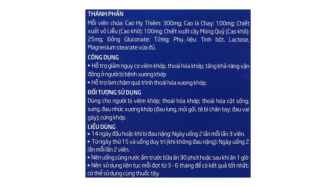 Bách Niên Kiện hộp 20 viên - 13
