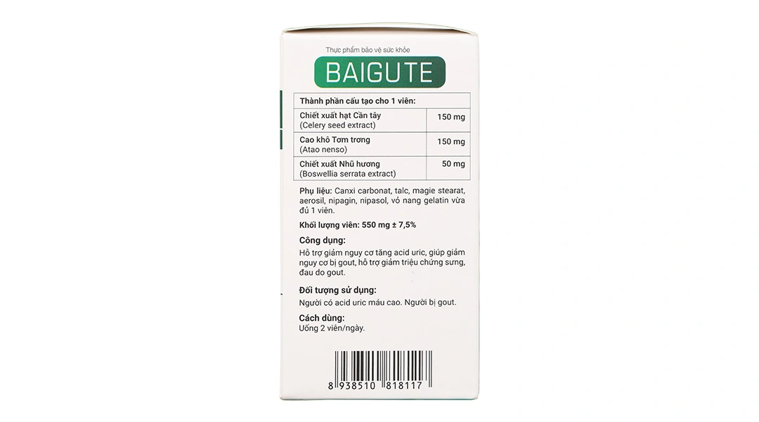 Thực phẩm bảo vệ sức khỏe Baigute - 4