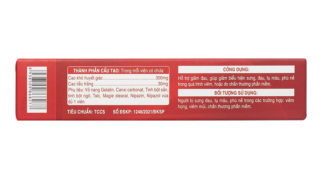 Vifaco Long Huyết VFC hộp 20 viên - 2