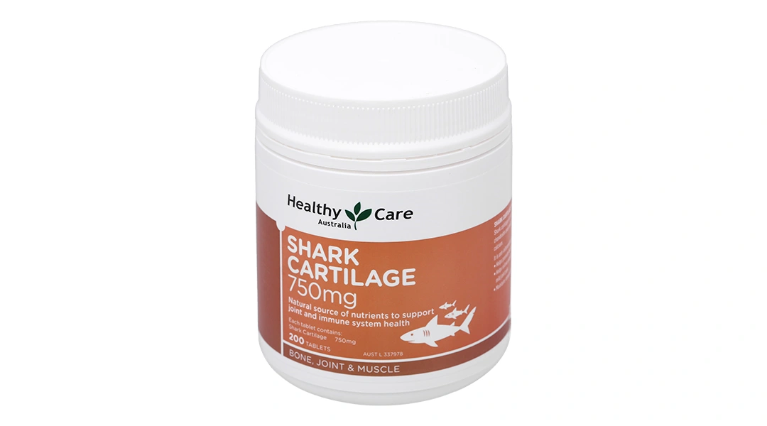 Thực phẩm bảo vệ sức khỏe Healthy Care Shark Cartilage 750mg - 