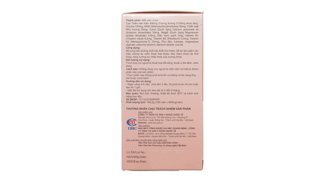 Cốt Thoái Vương hộp 30 viên - 12
