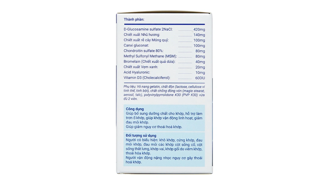 Dưỡng Khớp Kawa hộp 60 viên - 3