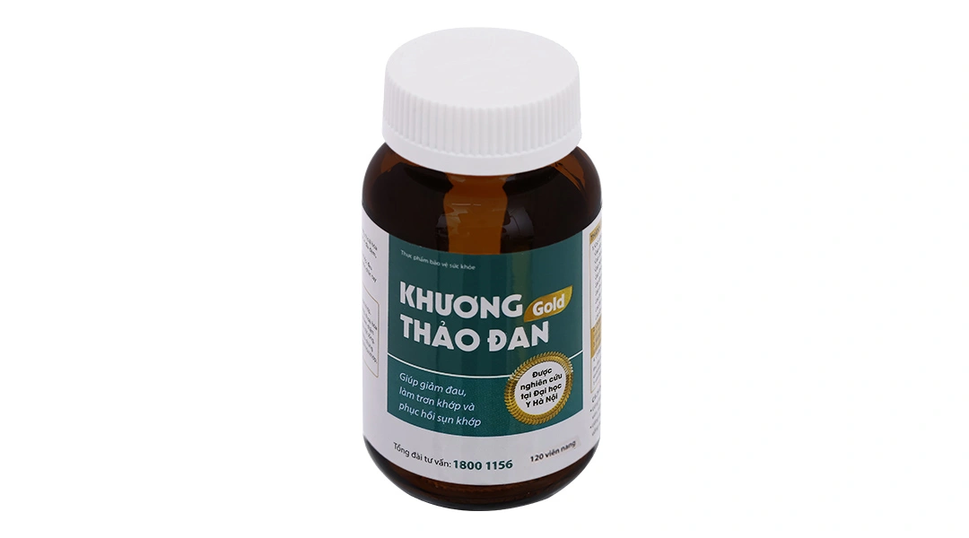 Thực phẩm bảo vệ sức khỏe Khương Thảo Đan Gold hộp 30 viên - 29