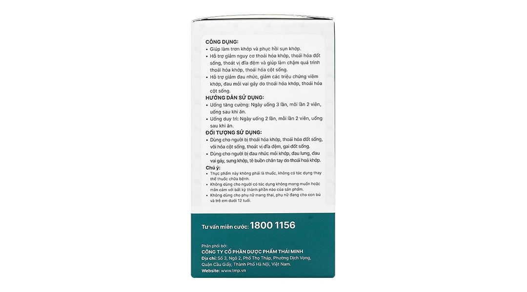Thực phẩm bảo vệ sức khỏe Khương Thảo Đan Gold hộp 30 viên - 20
