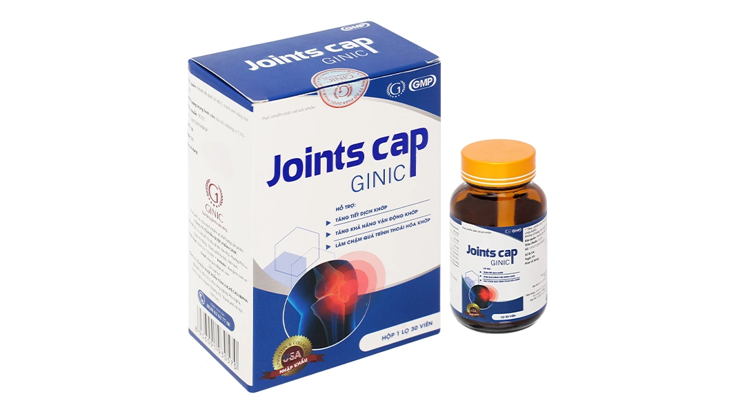 Thực phẩm bảo vệ sức khỏe Joints Cap Ginic - 
