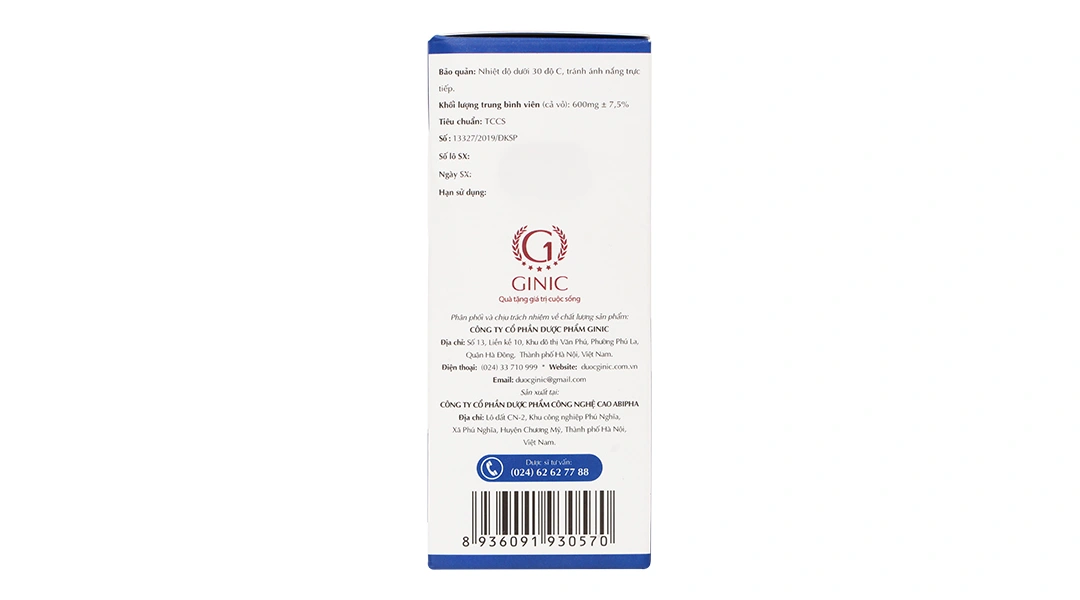 Thực phẩm bảo vệ sức khỏe Joints Cap Ginic - 2