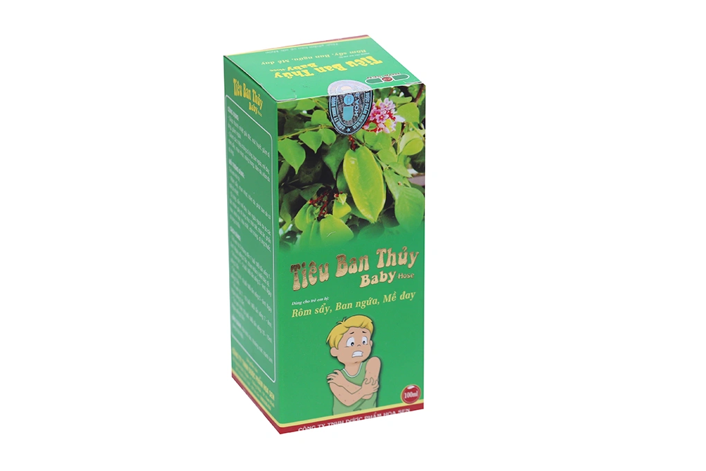 Tiêu Ban Thủy Baby chai 100ml - 