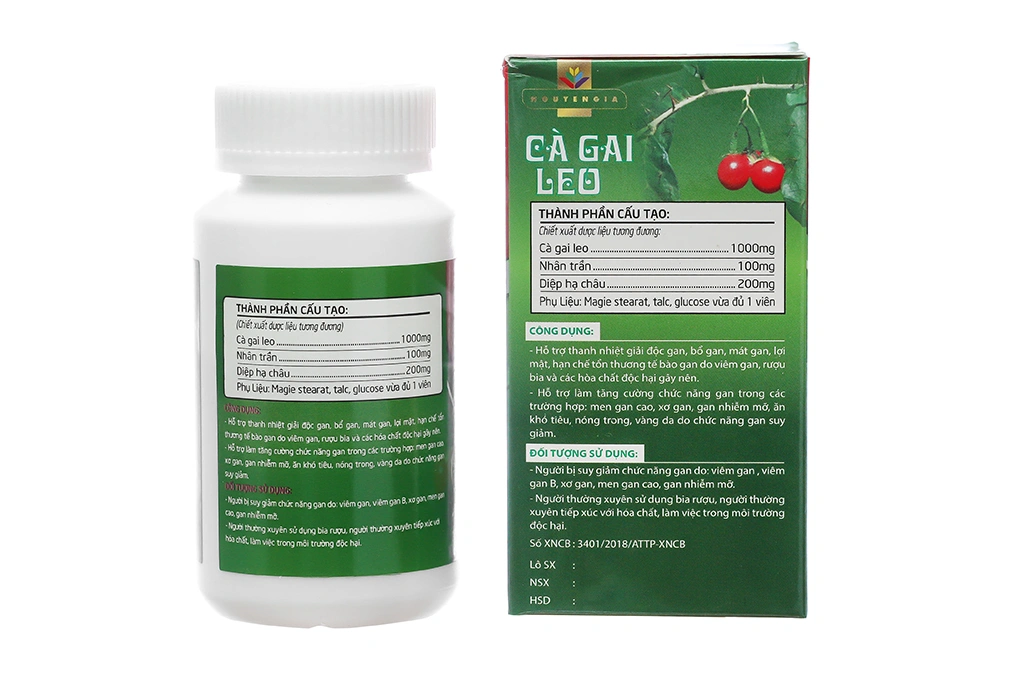 Cà Gai Leo 1000 Nguyễn Gia lọ 60 viên - 1