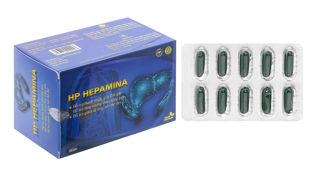 HP Hepamina hộp 60 viên - 
